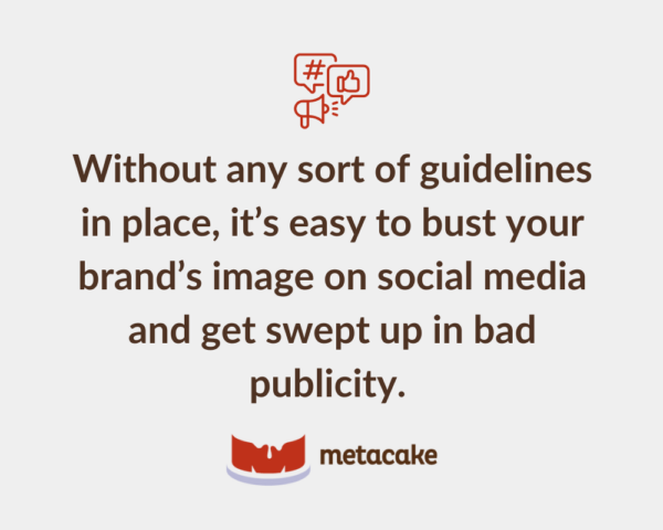 Graphic: 5 CRITICAL SOCIAL MEDIA GUIDELINES FOR YOUR BRAND