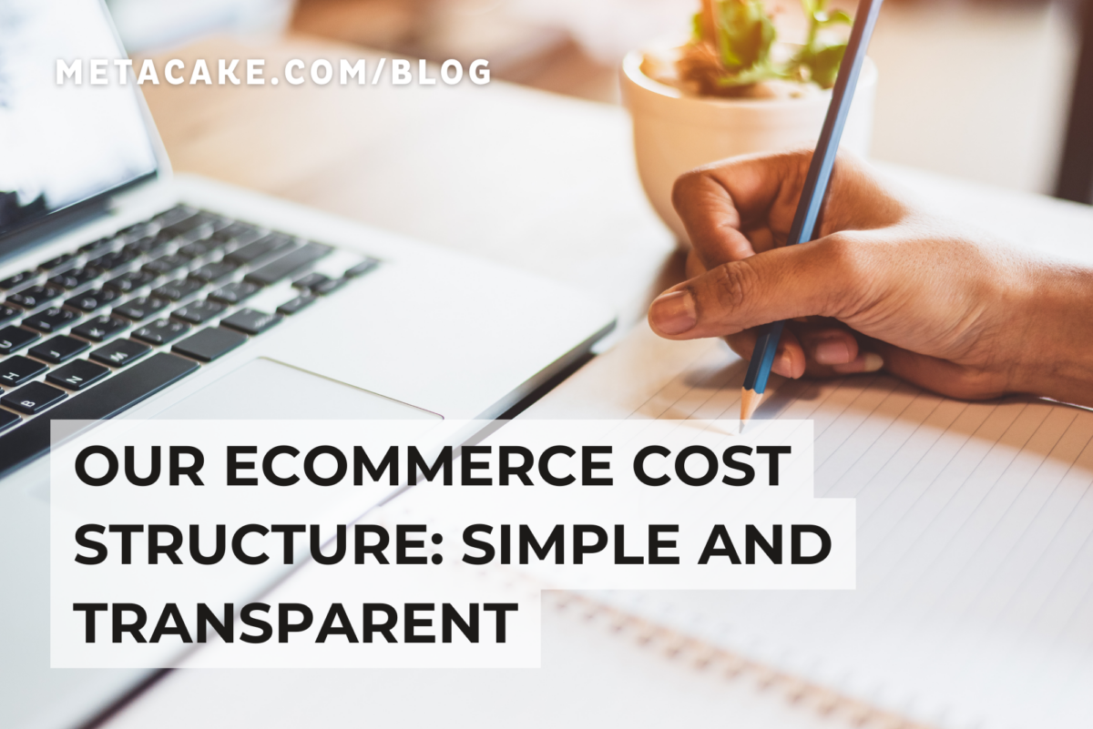 Using an ecommerce cost structure.