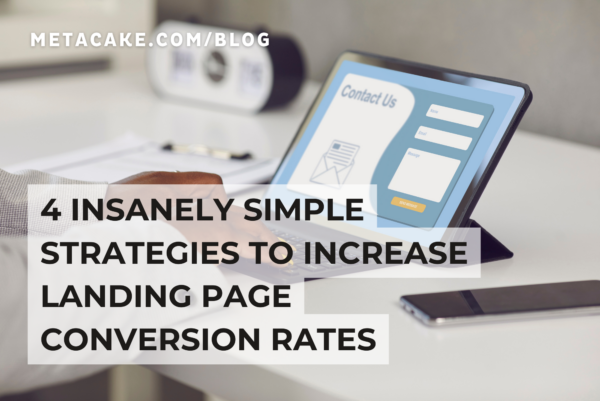 Strategies being used for landing pages.