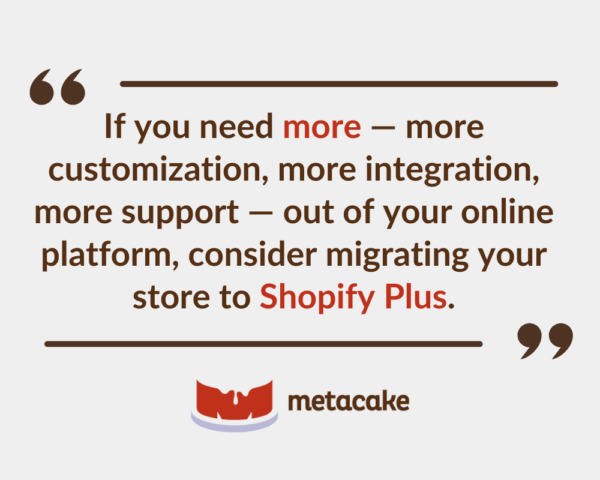Graphic: DOES MIGRATING TO SHOPIFY PLUS MAKE SENSE FOR YOUR ECOMMERCE SITE?