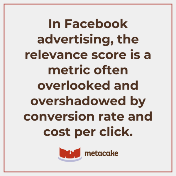 Graphic: Facebook’s Relevance Score: Are You Overlooking It?