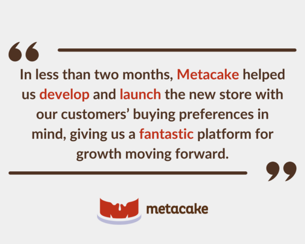 Graphic: METACAKE HELPS DOCKERS® FOOTWEAR RELAUNCH WITH SHOPIFY PLUS