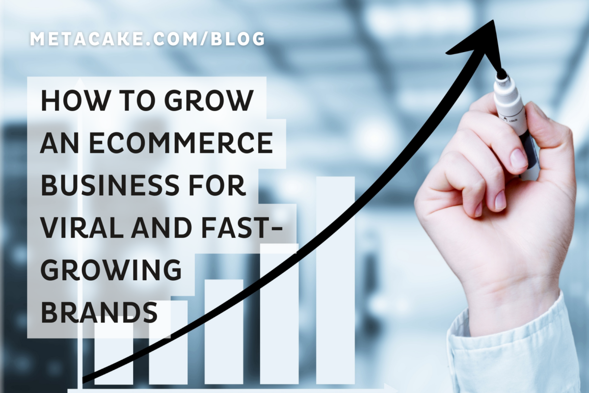 Growing bar chart on how to grow an ecommerce business.