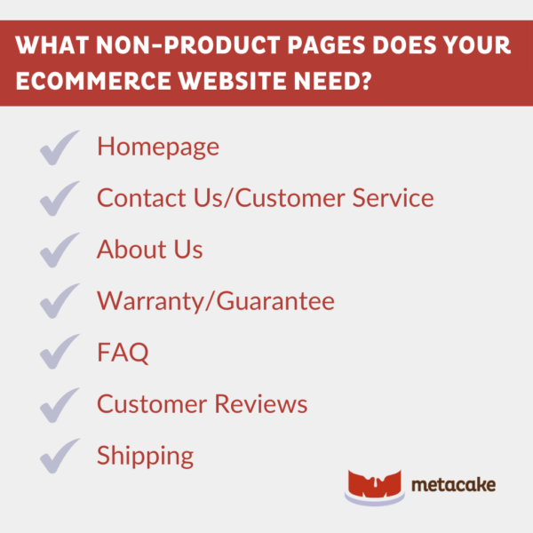 Graphic #2: HOW TO USE NON-PRODUCT PAGES TO OPTIMIZE YOUR ECOMMERCE WEBSITE