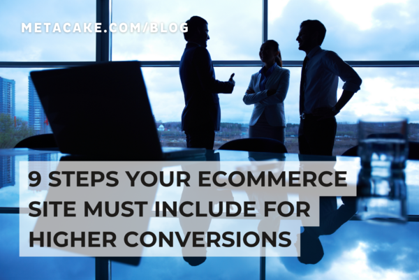 Discussing steps for conversion optimization for ecommerce website.