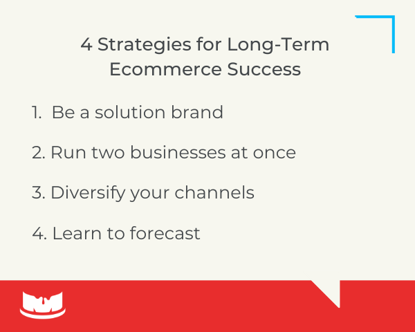 Graphic #1: 4 Strategies for Long-Term Ecommerce Success & A Future Proof Company